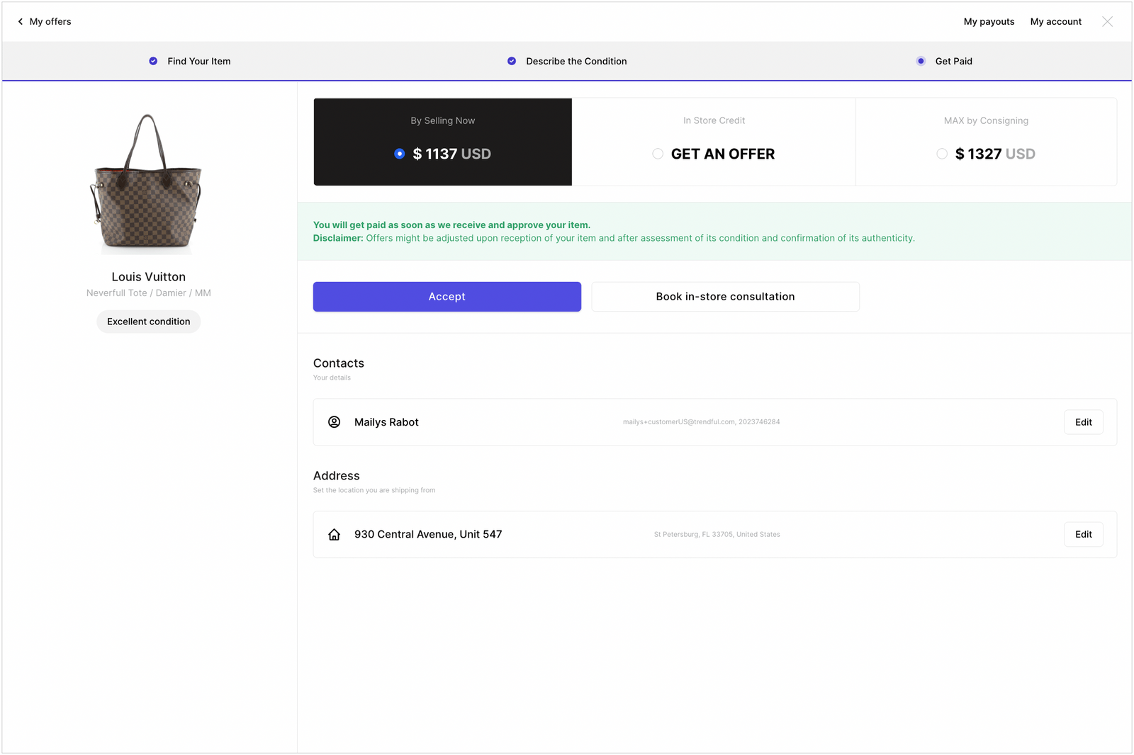 Trendful Resale software that integrates with any storefront